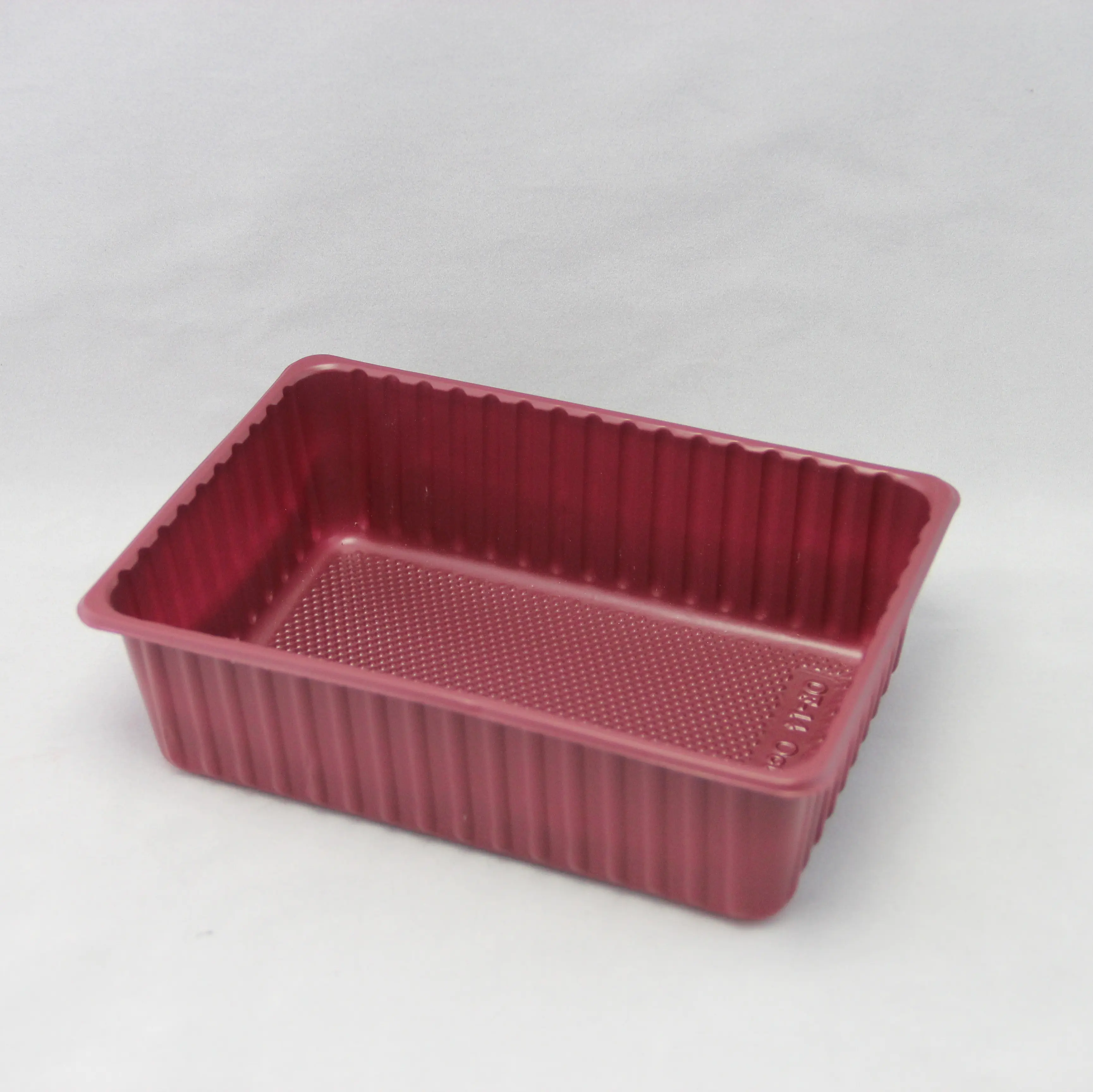 New plastic clear fruit packaging tray