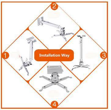 projector ceiling mount kit