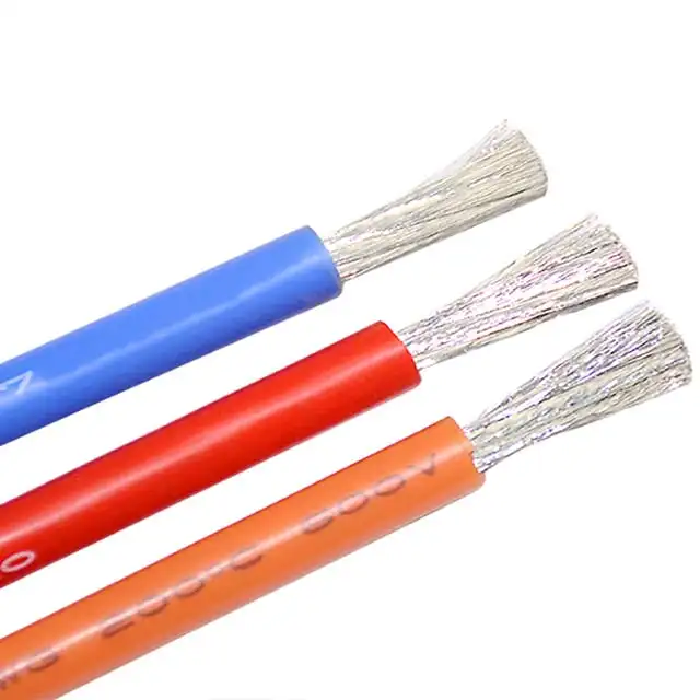 Super Soft High Flexible Gauge 6 8 10 12 14 16 18 20 22 24 AWG Ultra Flexible Heat Resistant Silicone Cable Wire