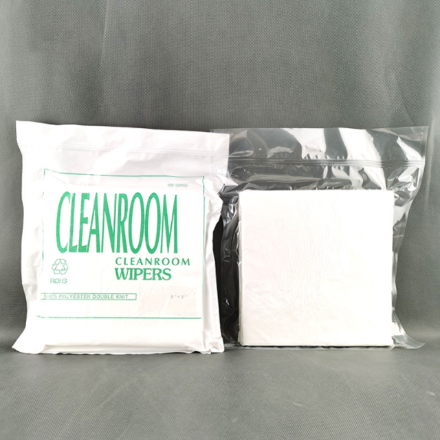 Lint Free Clean Room Wiper Electronic Wipers White Cloth LCD Optic Lens Cell Phone Glass Microfiber Cleaning Wiper
