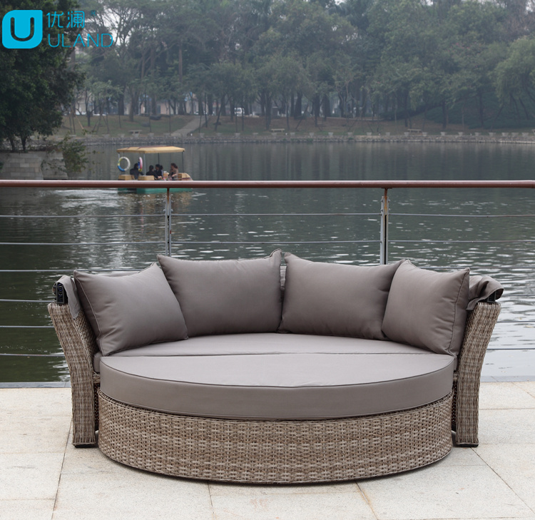 Уличная садовая мебель Uland Daybed, складной диван-кровать, дешевый диван-кровать на заказ