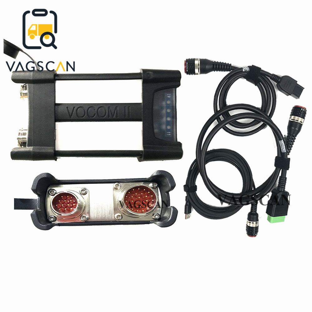 Коммуникационный блок Vocom II 88894000, технический инструмент Vocom2 (TT) V2.7, диагностический комплект (88894000) для автобусного строительного оборудования