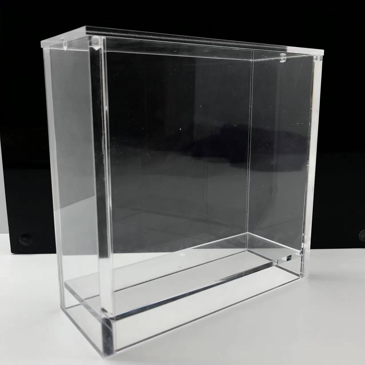 Stacking Modern And Vintage Pokemon Display Case Magnetic Acrylic Booster Box