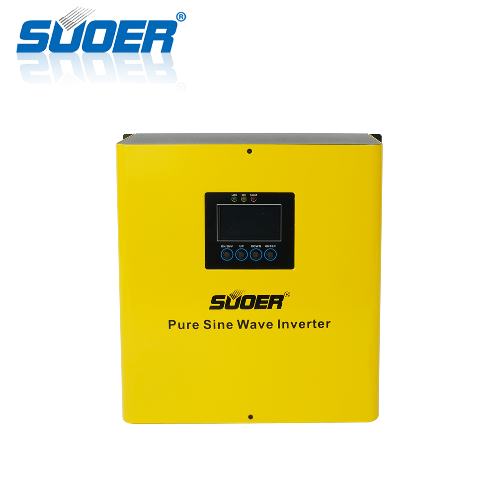 Suoer 1000VA 12V солнечный инвертор 1000VA низкочастотный по ограничению на использование опасных материалов в производстве электрического и электронного оборудования синусоида гибридный солнечный инвертор с зарядным устройством и зарядным устройством