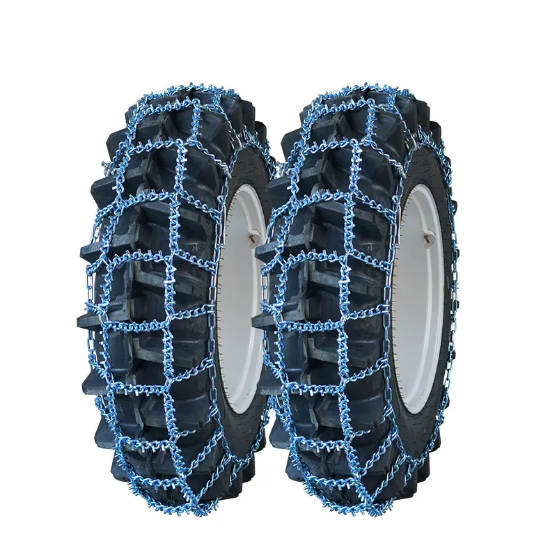 BOHU Alloy Steel 16.9-30 Snow Wheel Chains Farm Logging Tractor Tire Protection Chain Tractor Snow Chain