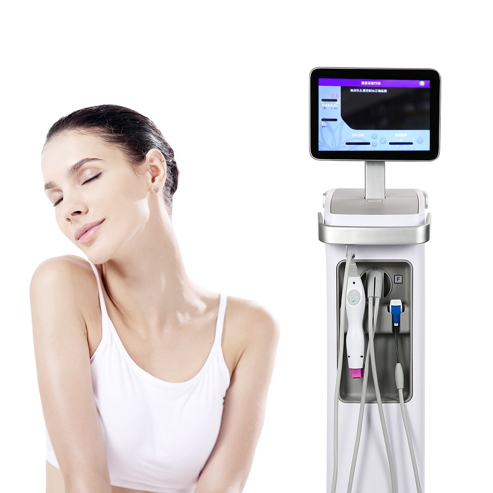 Portable Thermagic /Fractional rf skin rejuvenation face lifting beauty machine