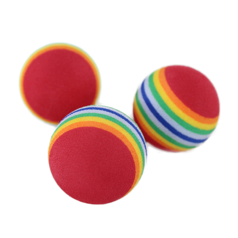 EVA Pet Foam игрушка красочный Кот Игрушка Мяч