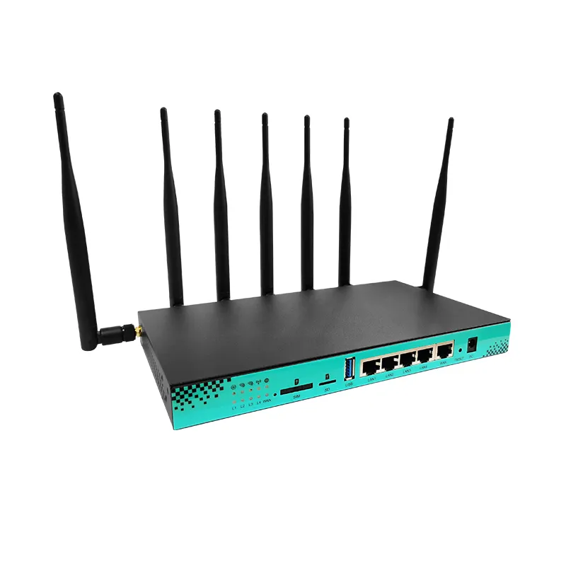 WG1608 Router 4g Lte CPE With RM500QAE RM502QAE 5g Wifi Router With Sim Card Slot