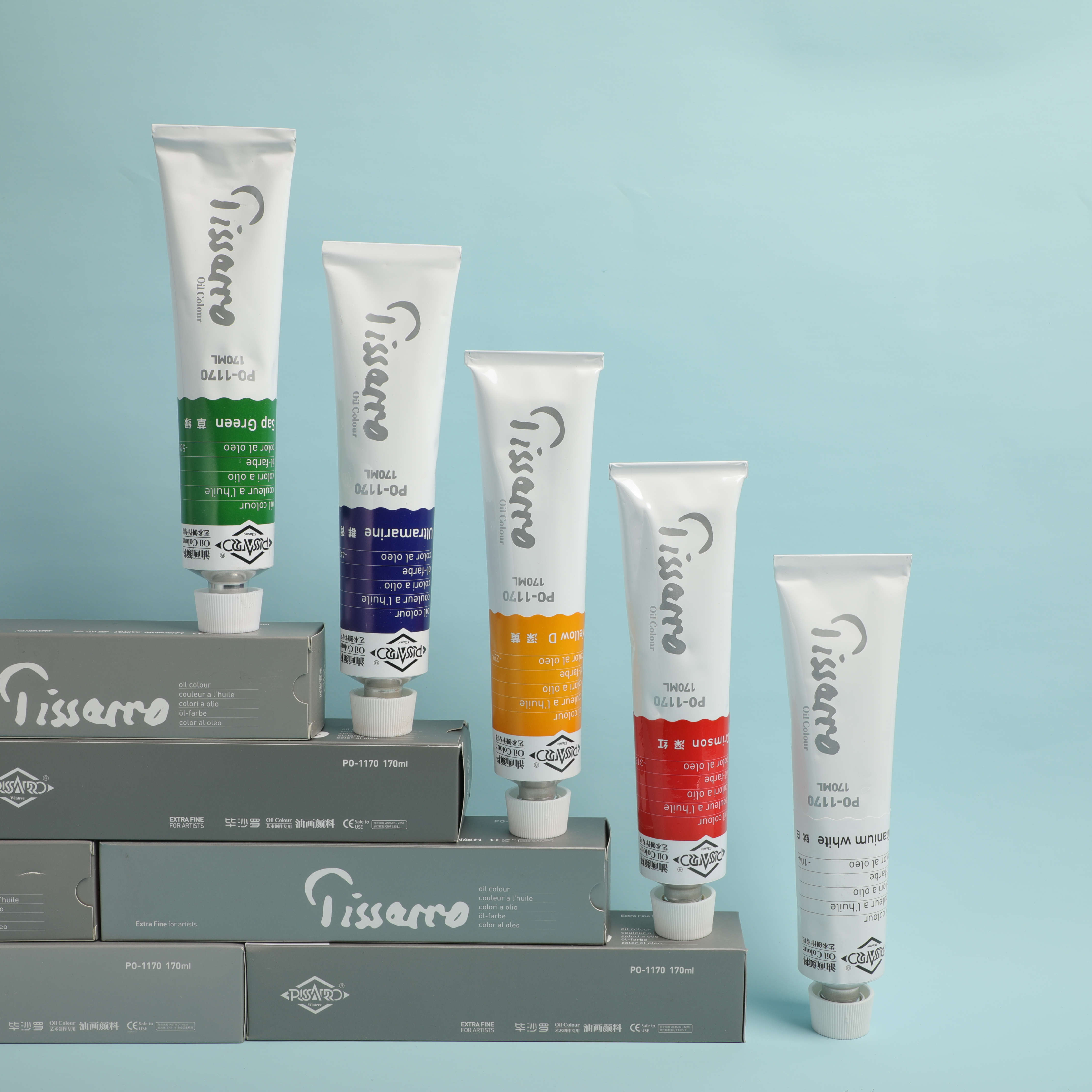 Масляная краска Wintree для рисования художника Amazon горячая распродажа высокое качество Нетоксичная масляная краска цвет 170 мл