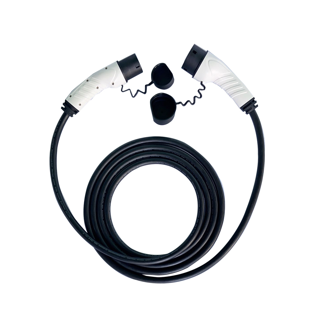 Горячая продажа IEC 62196 type 2 to type2 32A трехфазный MENNEKES 5M AC EV зарядный кабель