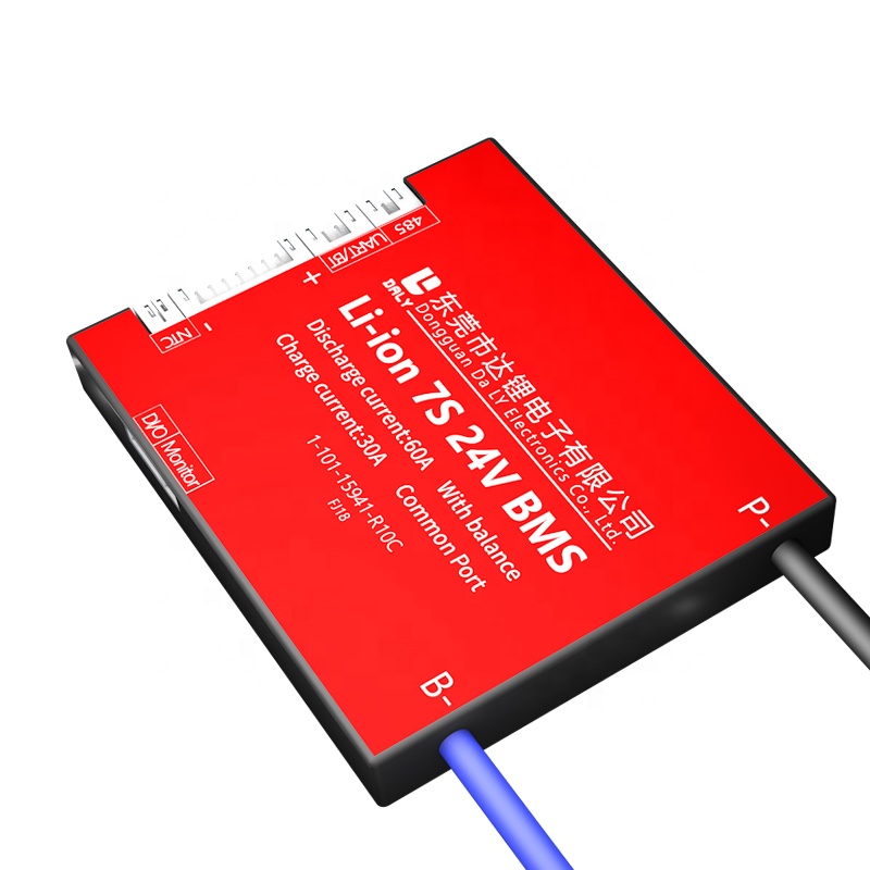 Daly smart bms может подключаться к мобильному телефону или ПК Daly smart bms 7s 60a с общим портом UART /RS485