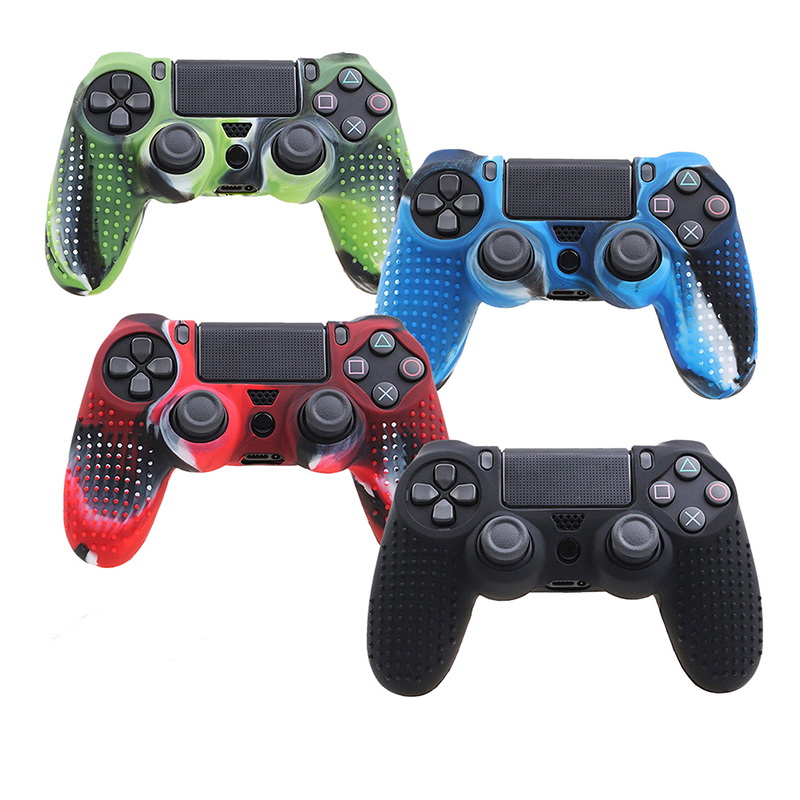 Для PS4 кожи контроллер камуфляж силиконовый чехол резиновое рупорное защитный чехол для ps4 Геймпад
