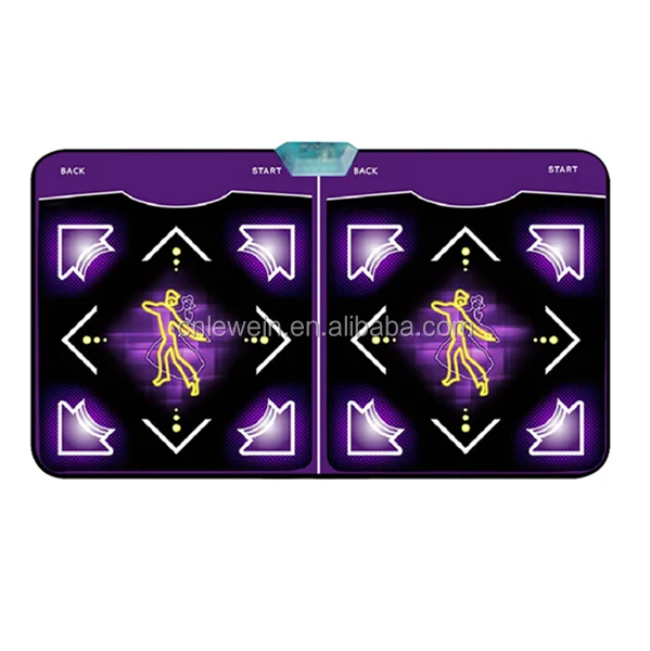 Проводные электронные танцевальный коврик для Мыши Pad игры для занятий спортом, женские спортивные фитнес