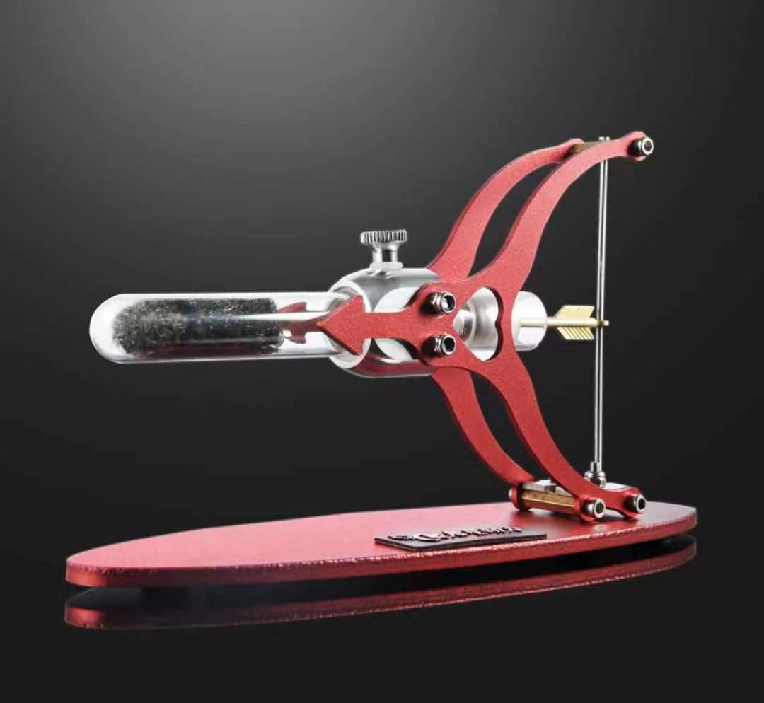 Cupid's arrow Stirling engine model for teaching decoration