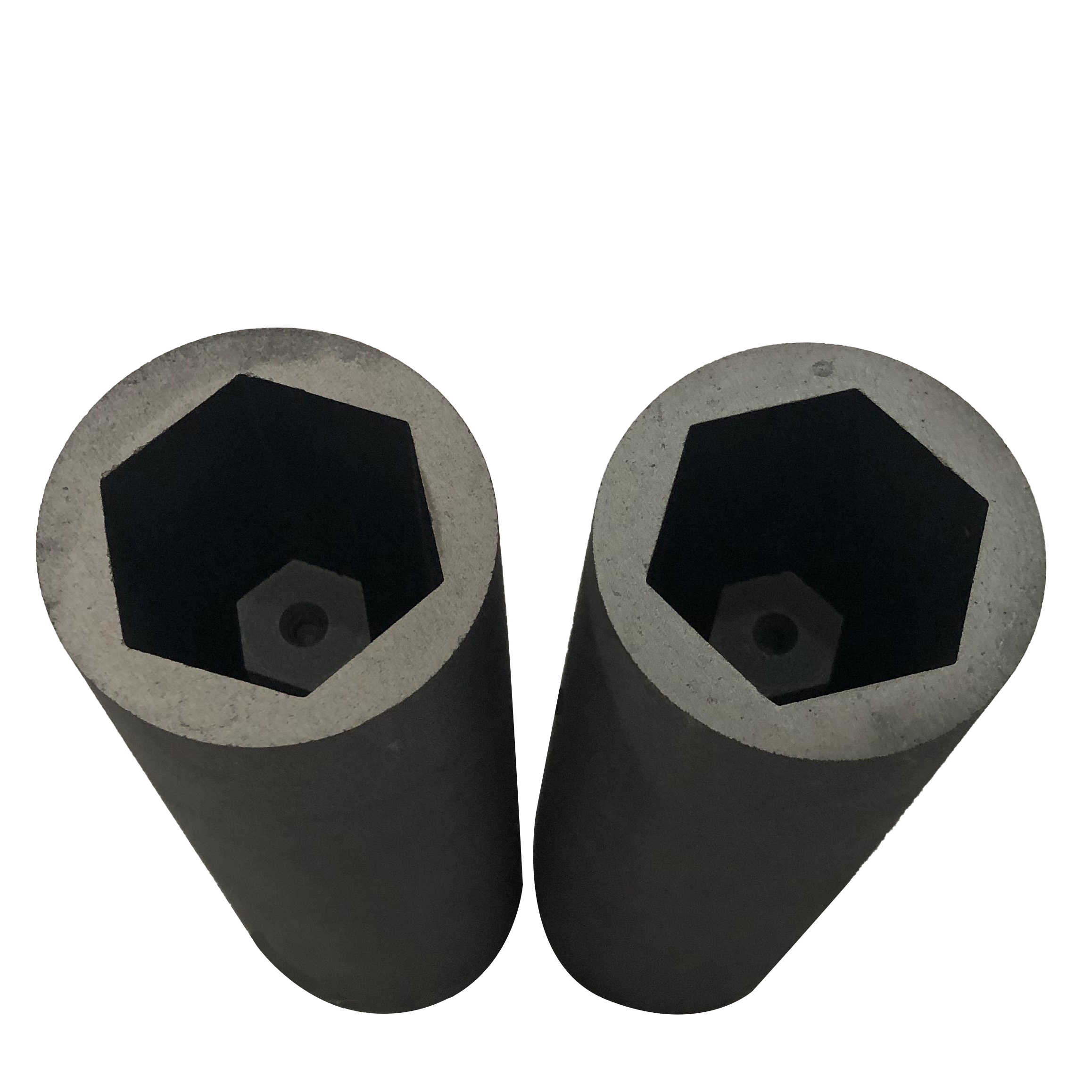 Graphite mold cheap price hexagon shape graphite mold for brass casting furnace