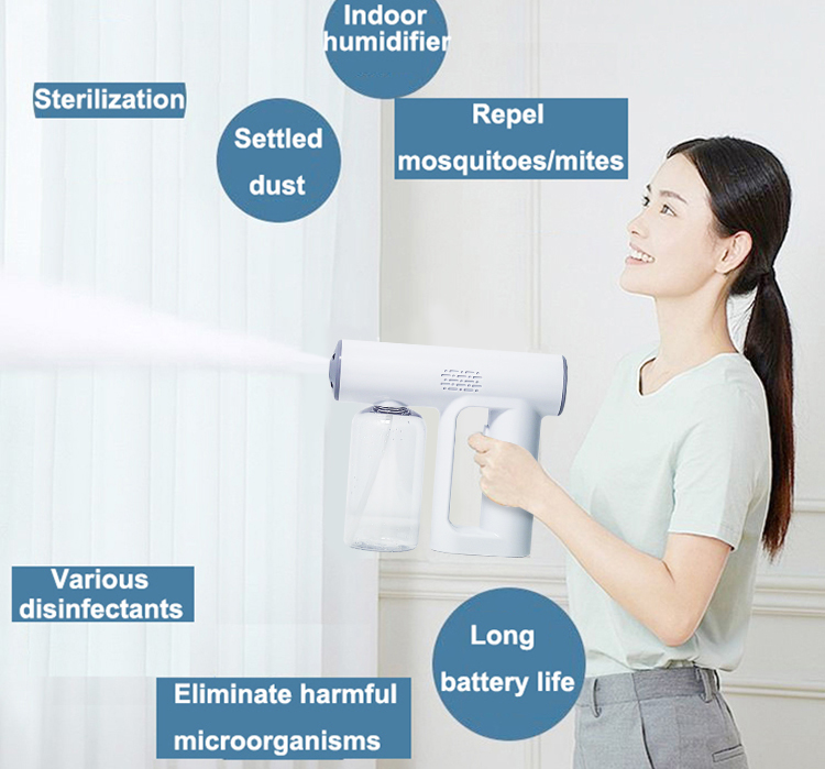 Portable Disinfection Spray Gun Fogger K5 Gun Spray Nano
