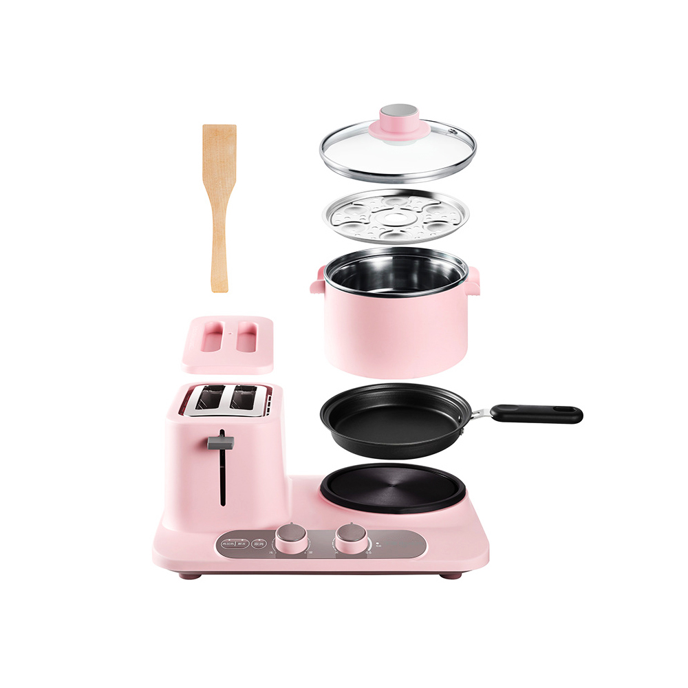 multi functional 3 in 1 cereals corn flakes sandwich fast food breakfast maker machine household electric oven toaster grill pan