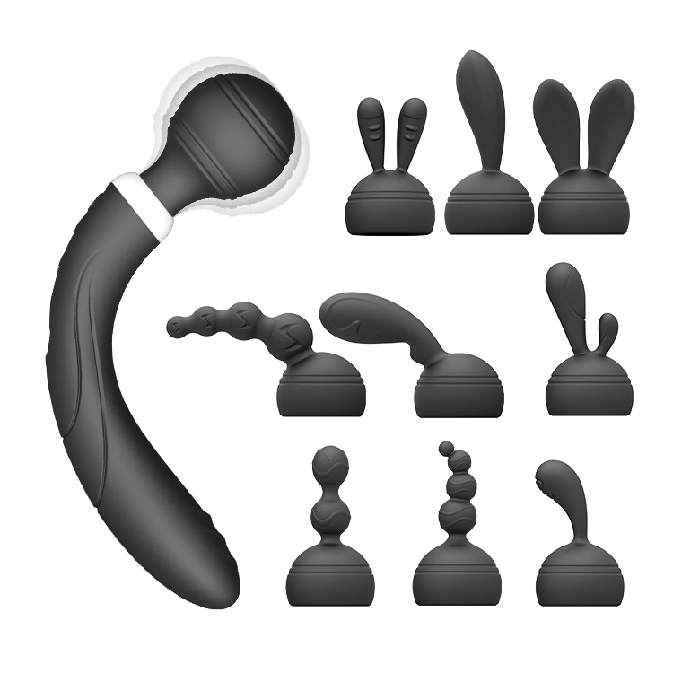 Силиконовый Вибрирующий AV Массажная палочка муфтовый стыковочный USB перезаряжаемые электрические вибраторы для женщин Секс игрушки