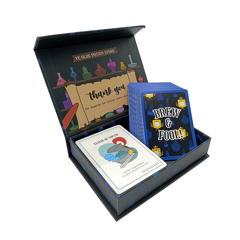 Bespoke Manufacturing Factory Direct Sale Custom Printing Regular Card Size RelationshipGame Connection Card Deck