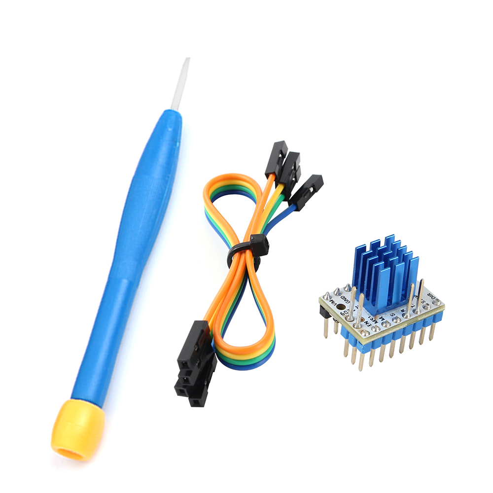 TMC2209 v3.1 VS TMC2208 FYSETC новейшие Запчасти для 3D-принтера, Супер Бесшумный Драйвер шагового двигателя