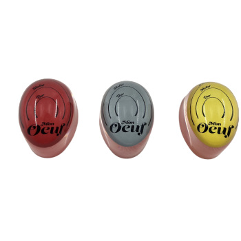 Egg-shaped Mechanical Colour Changing Egg Timer Heat Sensitive Kitchen Tools Egg Timer