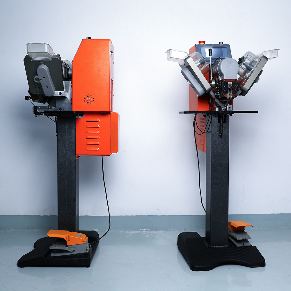 New Design Buttons Installation Machine Fully Automatic Servo Motor Press Plastic Snap Button Fastener Attaching Wholesale