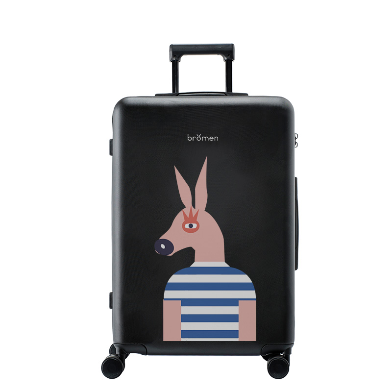 ONEBOX PC/ABS чемодан высокого качества модный черный серия donkey матовый чехол на колесиках