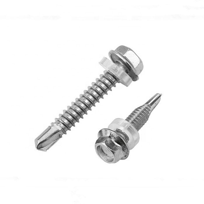 Factory customizable hot selling hexagon flange head self drilling screw