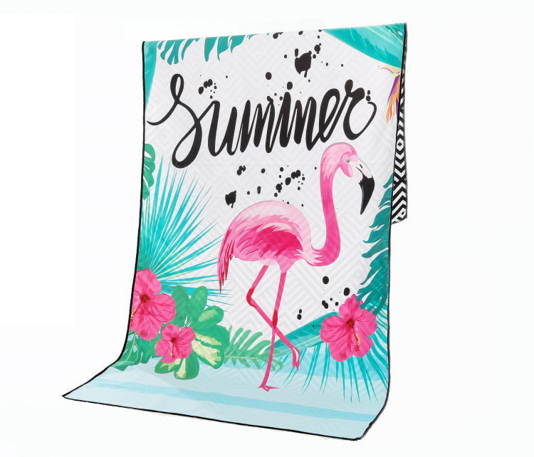 XIAOAO Wholesale custom size 100% cotton digital print luxury towels for beach