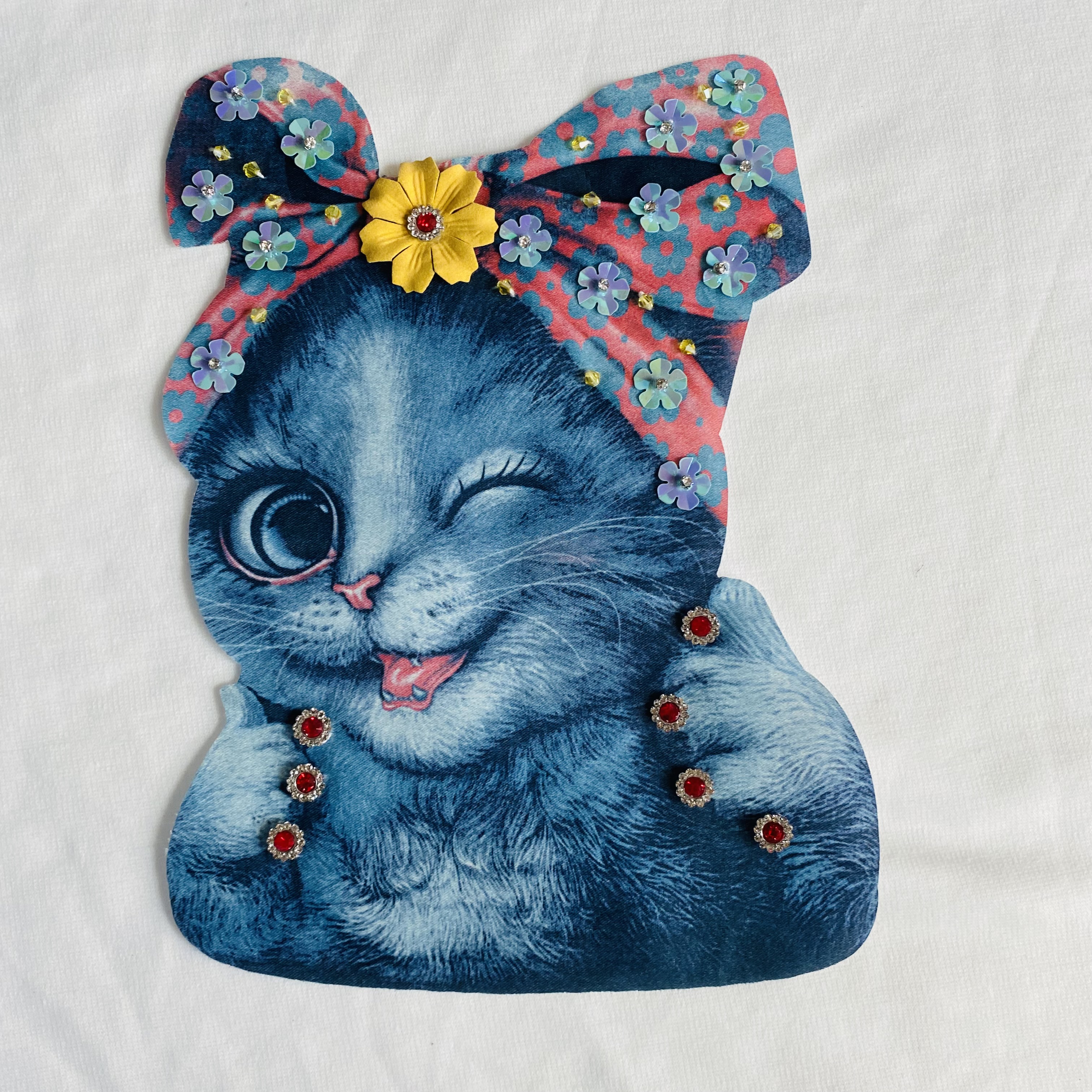 Fashionable 3D design digital printing patch T-shirt sew on clothing