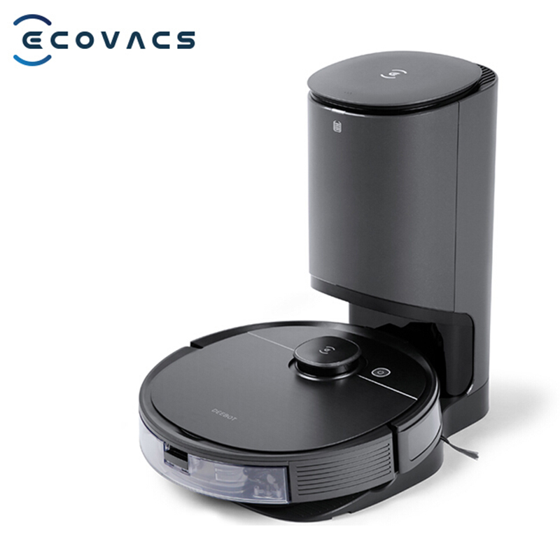 Робот-пылесос Ecovacs DEEBOT T8 AIVI + с лазерной навигацией и системой сбора пыли