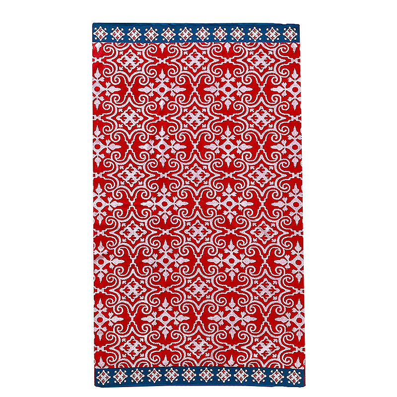 High Quality Wholesale Cotton Jacquard Beach Towel