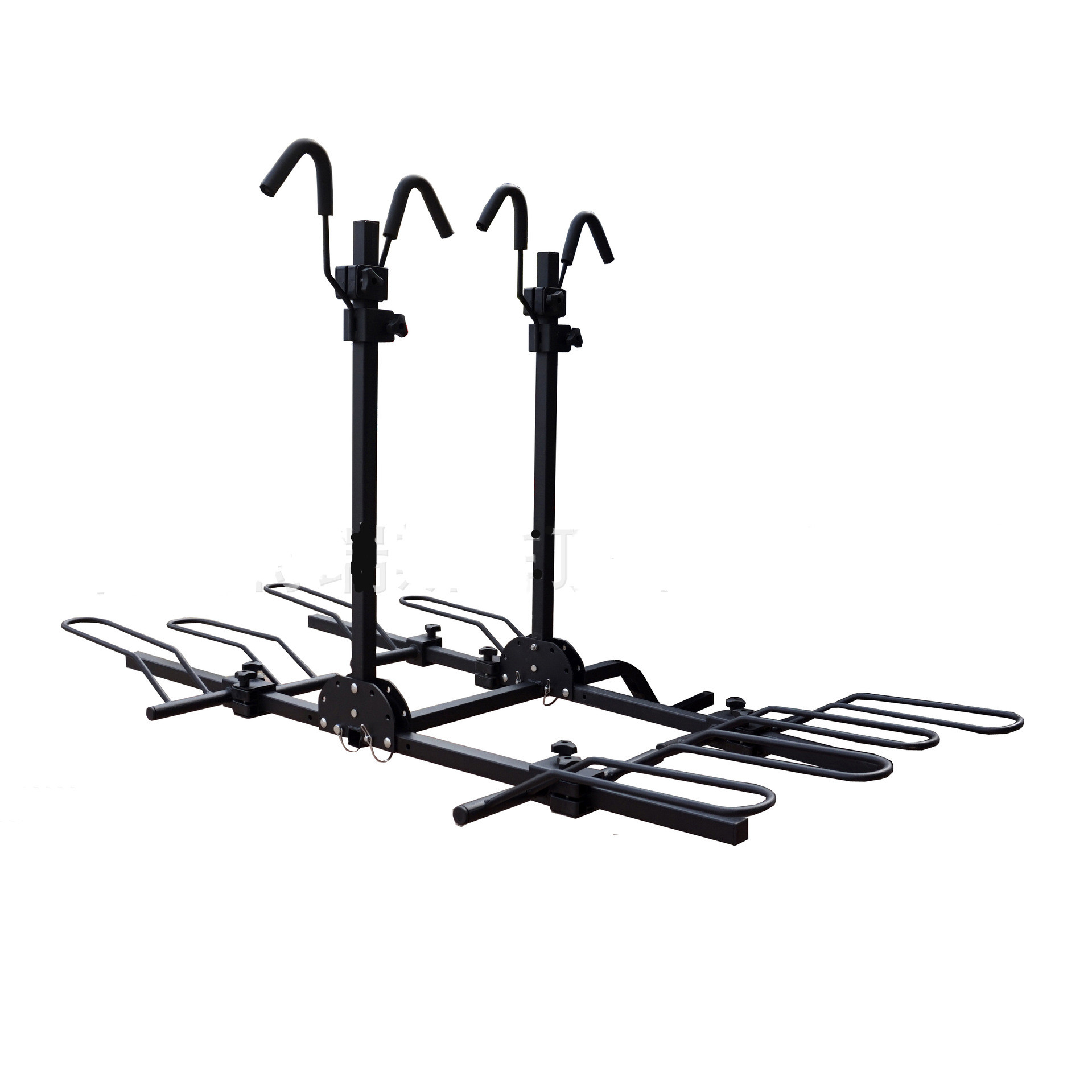4 Bike Platform Style Bicycle Rider Hitch Mount Carrier Rack