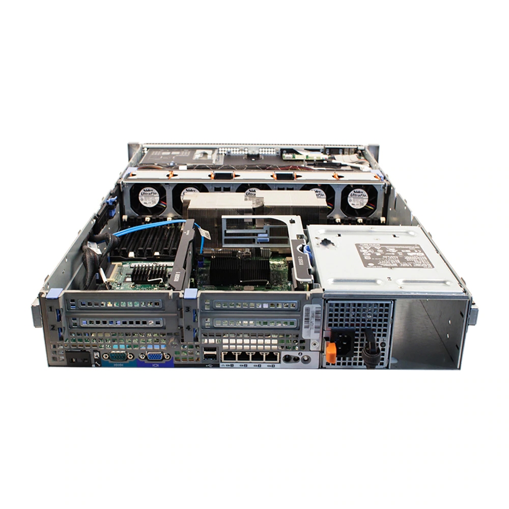 Горячая продажа Dell PowerEdge R710 Подержанный сервер с X5660 CPU