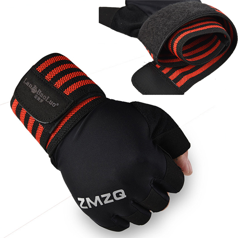 Workout Gloves Mens and Women Weight Lifting Gloves with Wrist Support for Gym Training Fitness GYM Gloves