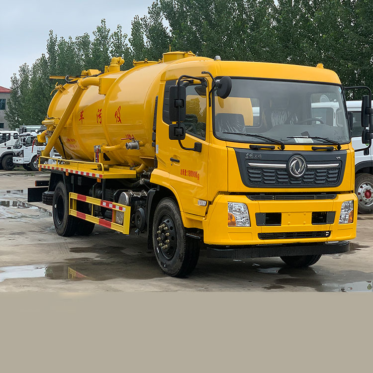 2023 новый грузовик для уборки туалета Dongfeng всасывающего типа