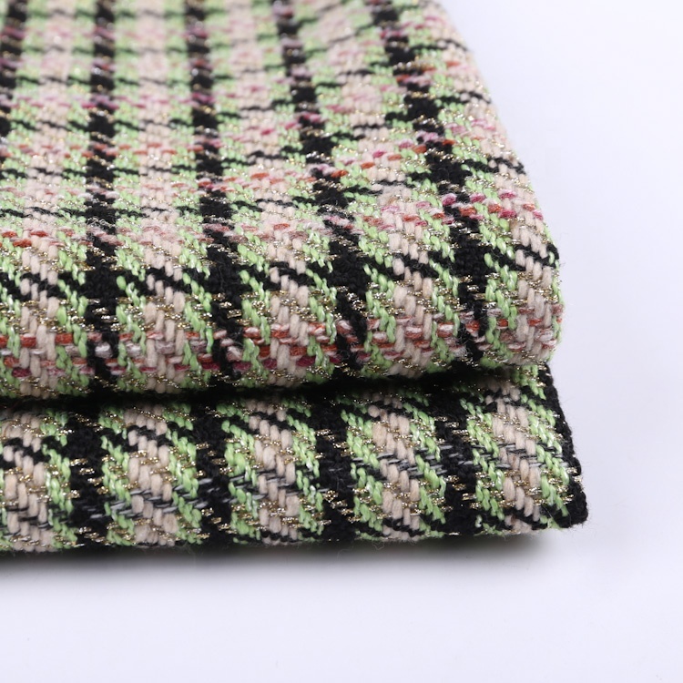New Style Factory Wholesale 100% Polyester Ripstop Stain Resistant Tweed Fabric For Trousers