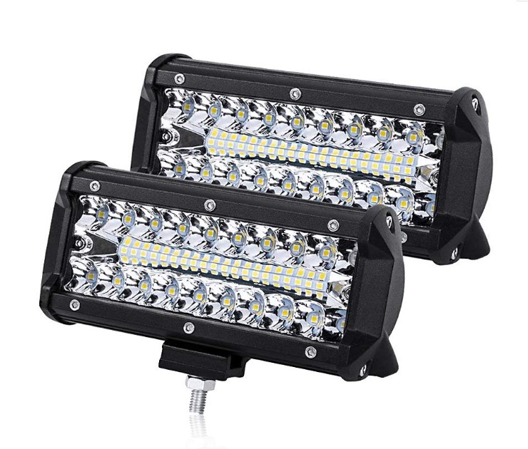 21000lm 120 Вт светодиодный свет 12v 24v луч 7 дюймов Противотуманные фары для внедорожника светодиодный свет бар для ATV