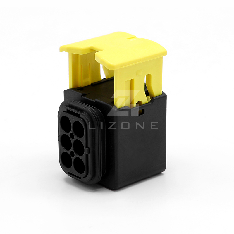 1-1418437-1 6 Pin AMP/TYCO авто водонепроницаемый корпус для использования на глубине до новой энергии EV Разъем Аксессуары для автомобилей запчасти разъем 1-1418437-1