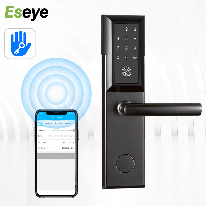 Eseye оптовая продажа APP беспроводной RFID дверной замок для отеля WIFI дверной замок умный замок для квартиры отеля