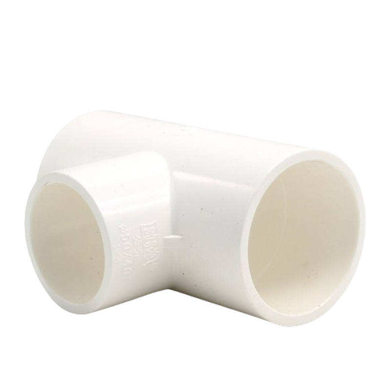 Factory Supply Plumbing Materials White Fitting Pvc Pipe Fittings Tee Plastic Tube Pvc Fitting Reducing Tee