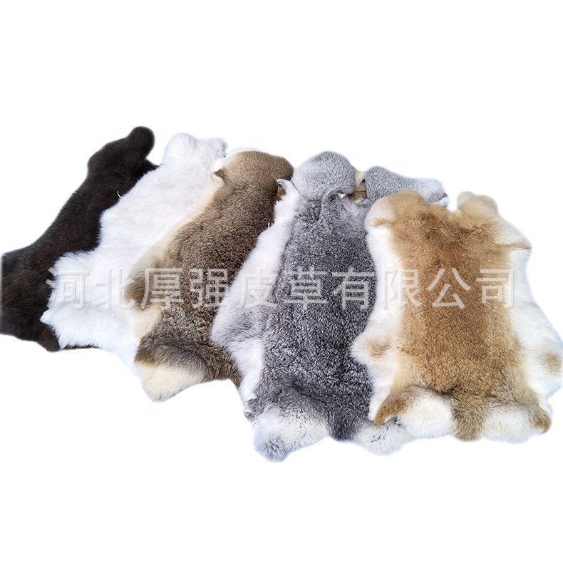2021 Spot Wholesale top quality natural rabbit fur skin