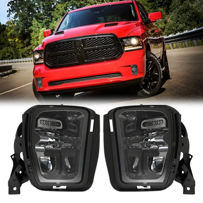 Новое поступление светодиодные противотуманные фары для Dodge Ram 1500 аксессуары для пикапа Dodge Ram грузовик 1500 2013 2014 2015 2016 2017 2018
