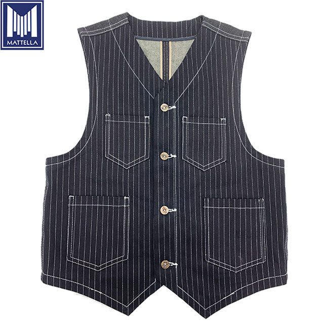 Мужские джинсовые джинсы из органического 100% хлопка selvedge hiskory полосатая джинсовая ткань Винтажный стиль жилет куртка