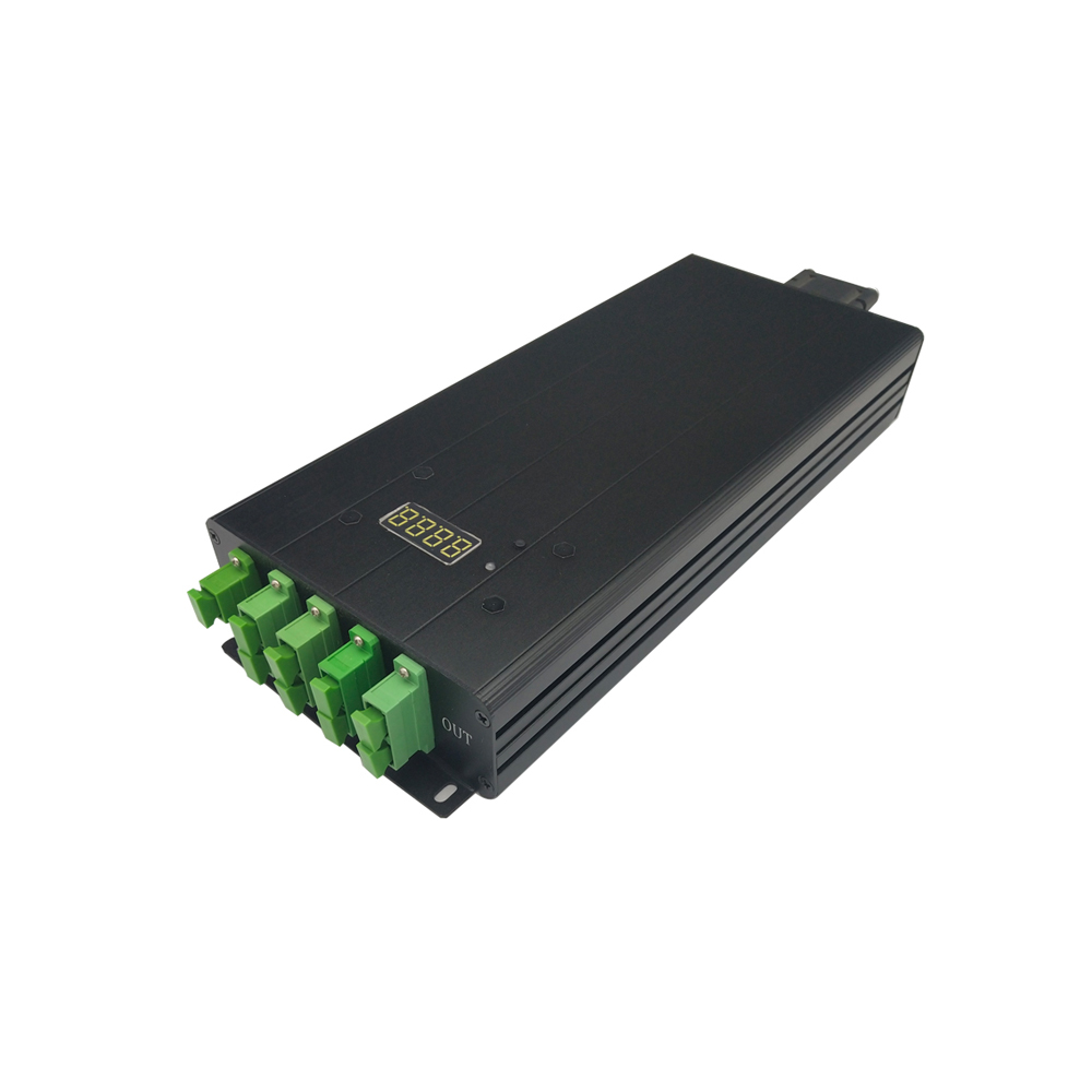 Оптовая продажа 1550nm 16,5 дБм Алюминий 4 порт ftth catv мини оптический усилитель edfa