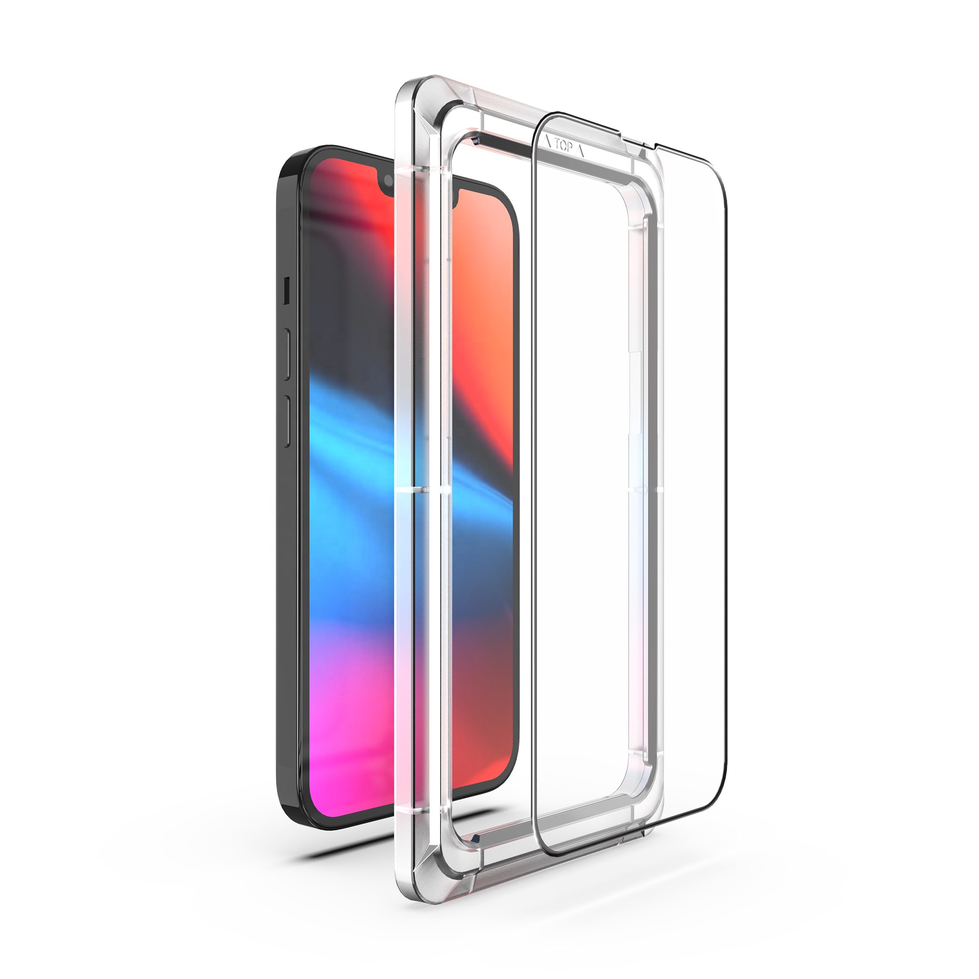 for iPhone 13 12 11 Pro Max mini SE 2020 X Xs Xr 8 7 Mini plus screen protector 3D 9h ultra thin wholesale tempered glass guard