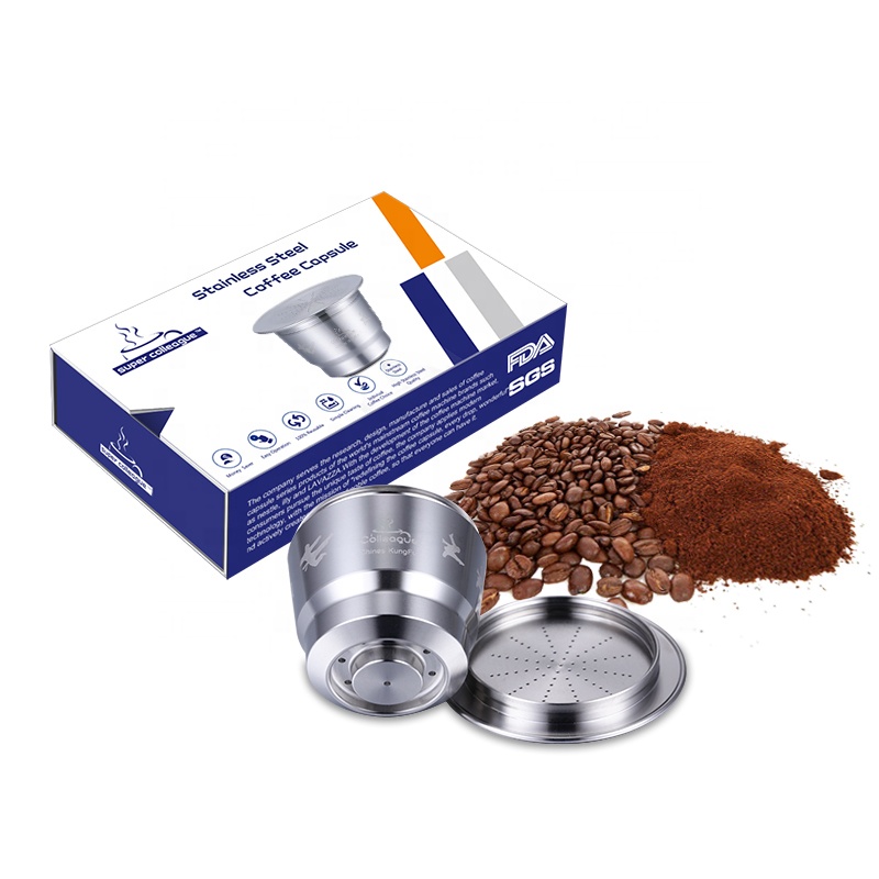 Капсулы для кофе Nespresso, многоразовые капсулы для кофе из нержавеющей стали