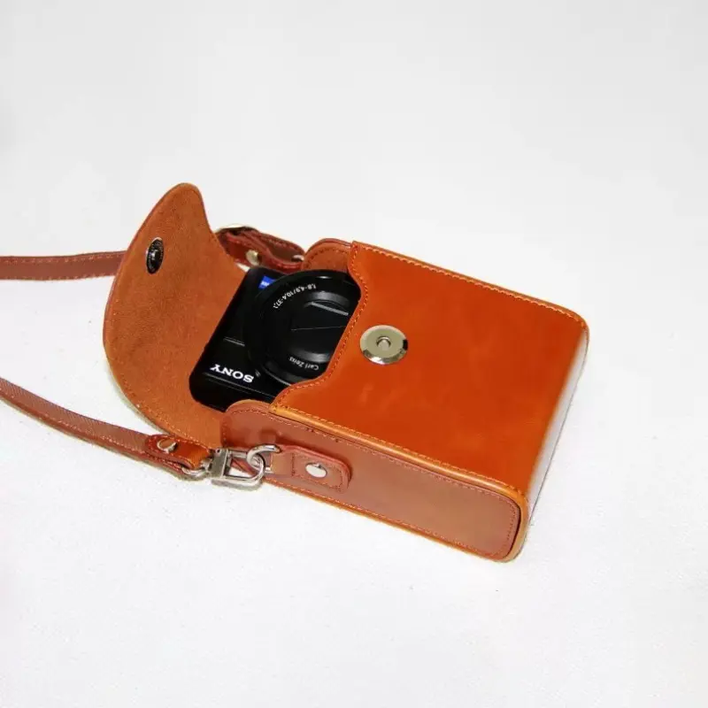 PU leather Camera Bags Shoulder bag Waterproof Camera Bag Purse
