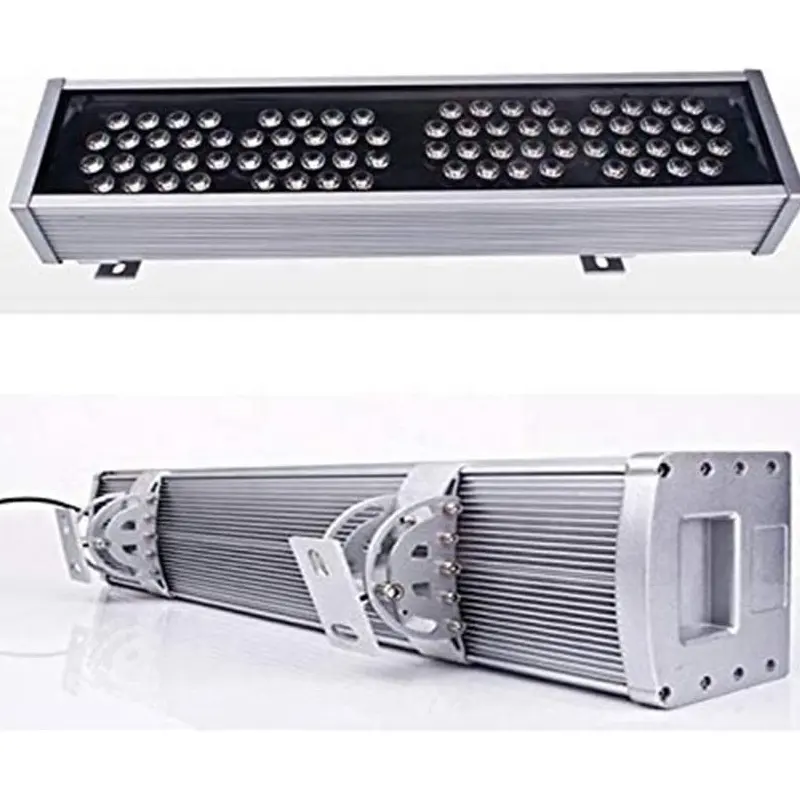 High Power LED Wall Washer Outdoor Lighting 72W RGB Colorful LED Flood Light 108W AC220V Waterproof Landscape Building spotlight