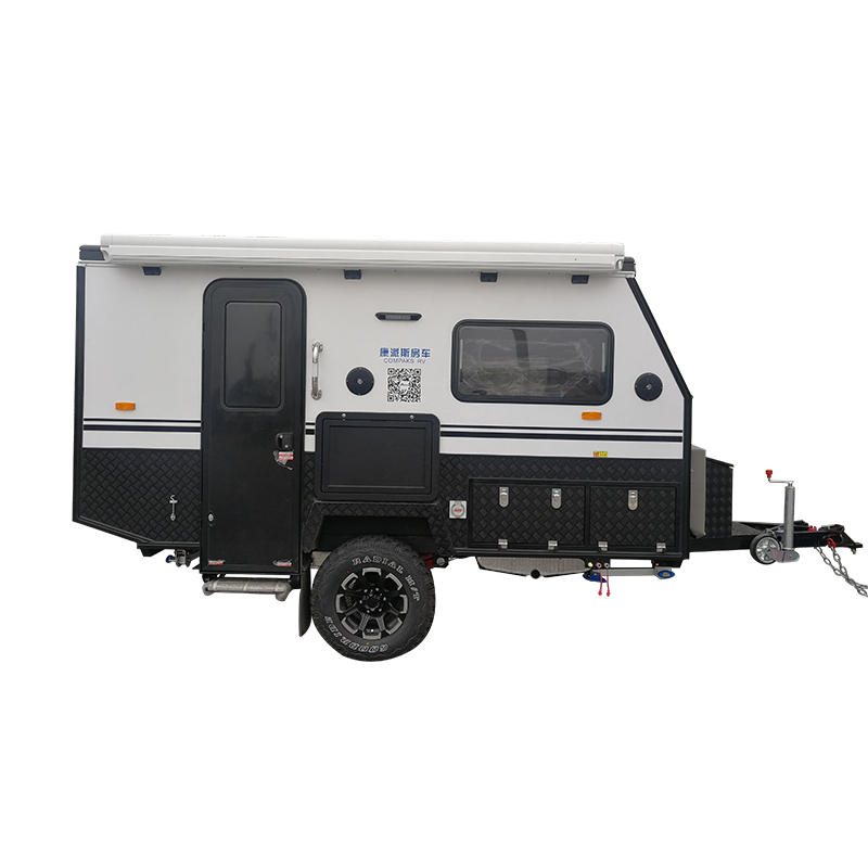 COMPAKS RV 13 футов, поставка от производителя, дорожный трейлер для кемпинга на открытом воздухе